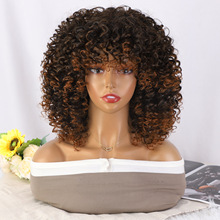 �������Q��ը�^С���ٰlŮʿ�^�׶̿����С���^��Curly Afro Wig