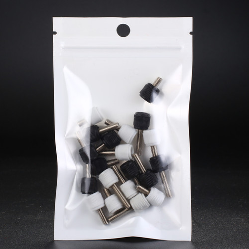 Jewelry ziplock bag, pearlescent film yin and yang bone bag, translucent plastic bag, mobile phone case packaging bag, fishing gear plastic bag