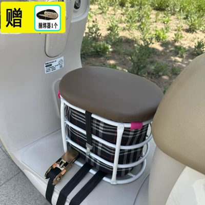Electric Vehicle Child Seat, Electric car child seat - 010-white-single-seat-cloth-bag-model-binder