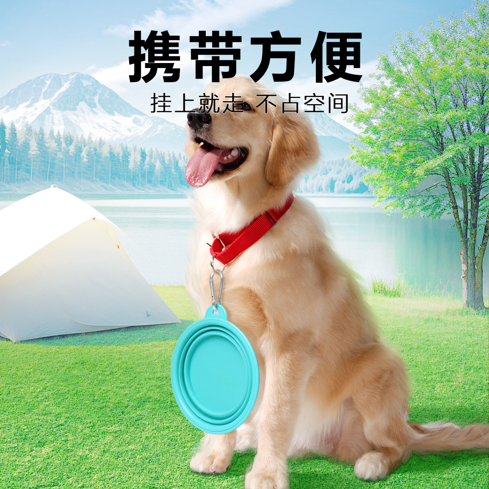 Tacos plegables para mascotas, tacos para perros, tacos para perros retráctiles, tacos para viajes al aire libre, tacos para alimentos para perros domésticos