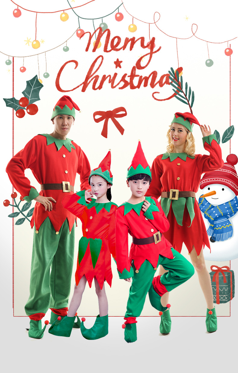 Christmas Cosplay Performance Show Clothing 2