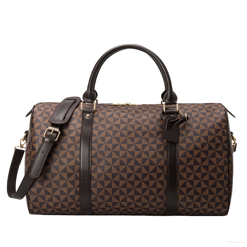Internet Celebrity Travel Bag Women's Short-Distance Satchel Large-Capacity Business Trip Luggage Bag Single Shoulder Diagonal Printed Boston Pillow Bag Internet Celebrity Travel Bag Women's Short-Distance Satchel Large-Capacity Business Trip Luggage Bag Single Shoulder Diagonal Printed Boston Pillow Bag