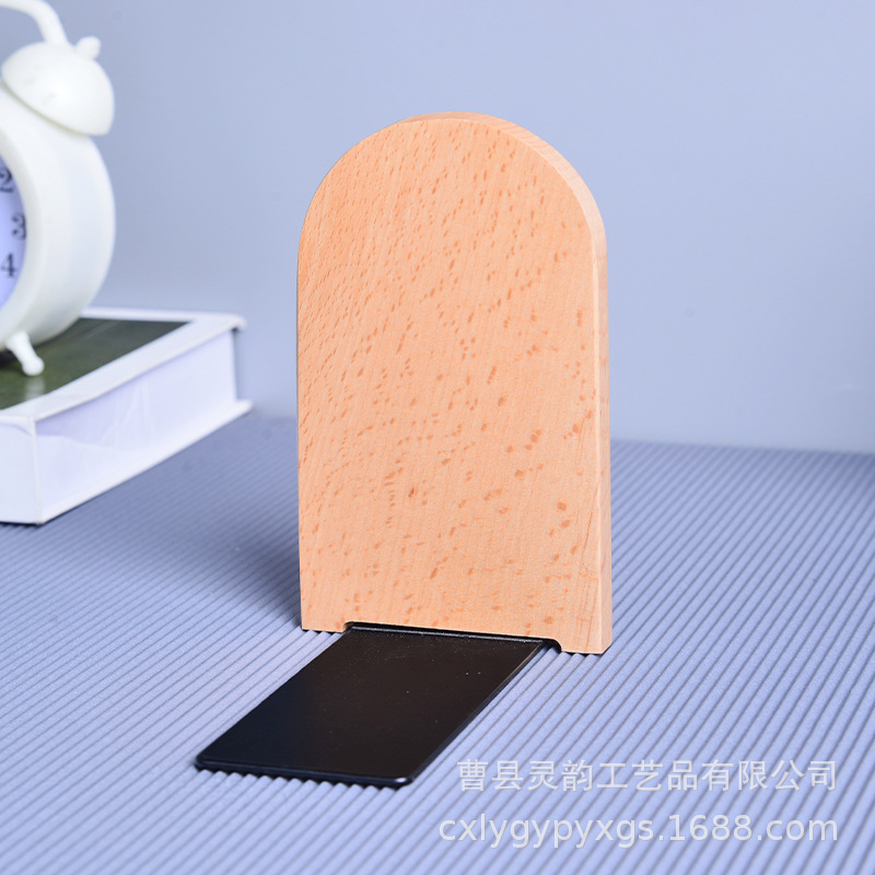 Nordic simple de madera maciza soporte de libro de almacenamiento de escritorio titular de libro creativo titular de libro retráctil para estudiantes ins estilo soporte de libro