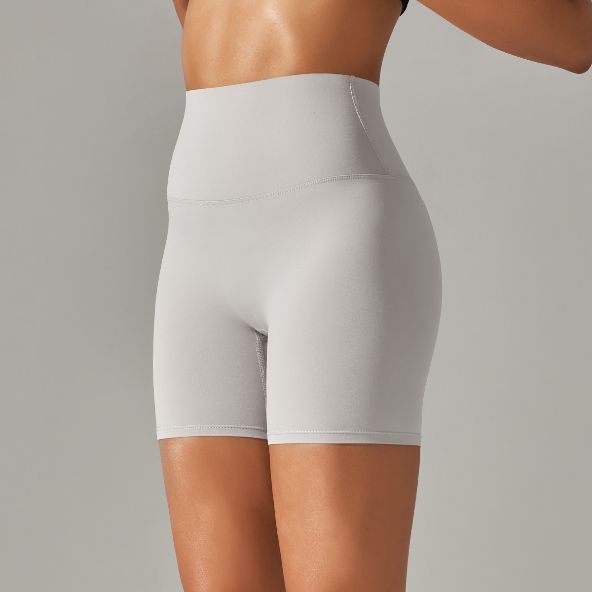 105g Weight Shorts Pants Length Nylon, Spandex Fabric Type Leggings Pants Type Fitness, Yoga Occasion Solid Color Pattern Summer, Spring Season Casual, Sport Style Style Casual Sport Style Solid Color Nylon Spandex Active Bottoms Leggings 5