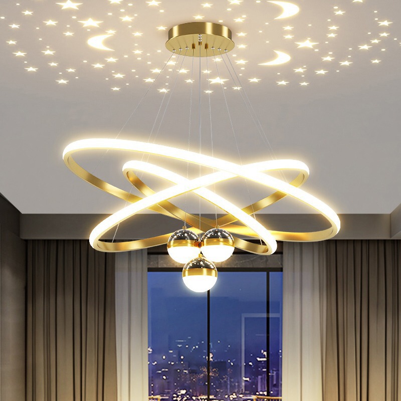 Living Room Chandelier Modern Simple Lighting Internet Famous Light Luxury Nordic Hanging Lamps New Chinese Style Starry Sky Bedroom Dining Room Chandelier Living Room Chandelier Modern Simple Lighting Internet Famous Light Luxury Nordic Hanging Lamps New Chinese Style Starry Sky Bedroom Dining Room Chandelier
