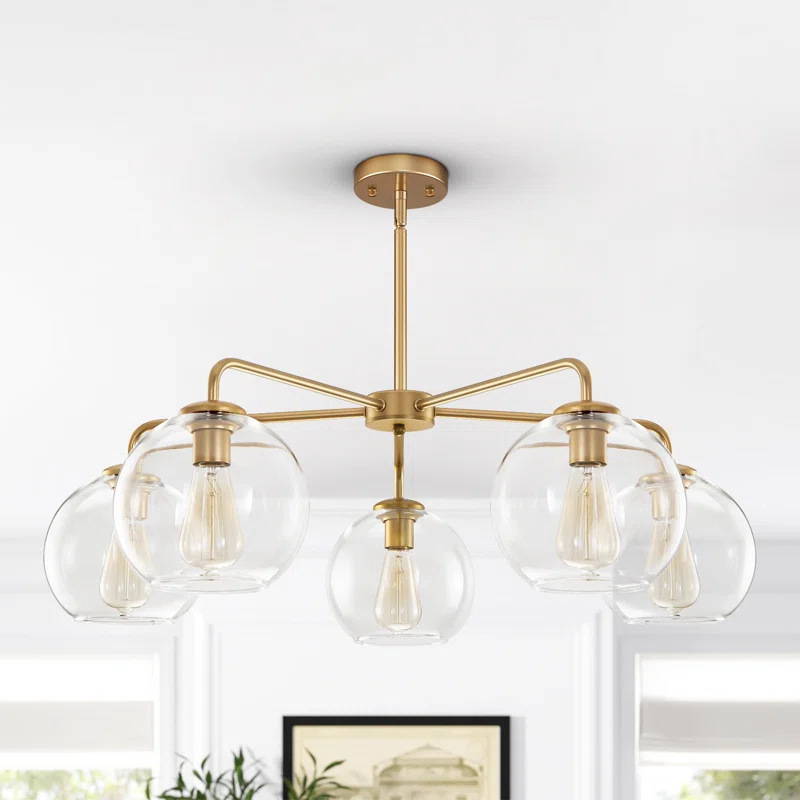 Cross-Border Exclusive Supply of Wayfair Nordic Modern Light Luxury Minimalist Glass Chandeliers Suitable for Dining Rooms, Bedrooms, and Corridor Lighting Cross-Border Exclusive Supply of Wayfair Nordic Modern Light Luxury Minimalist Glass Chandeliers Suitable for Dining Rooms, Bedrooms, and Corridor Lighting