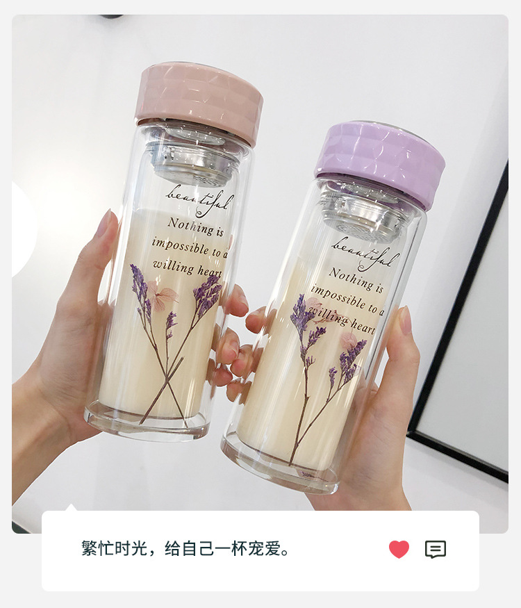 Portable Cute Simple Water Cup display picture 8