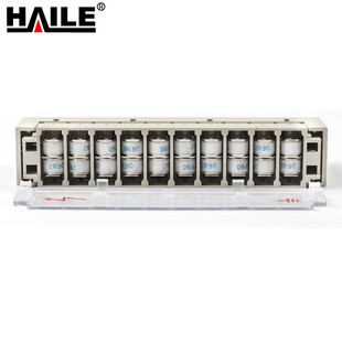 10 pairs of telephone lightning protection security unit row module VDF telephone distribution frame security lightning protection device lightning protection unit row