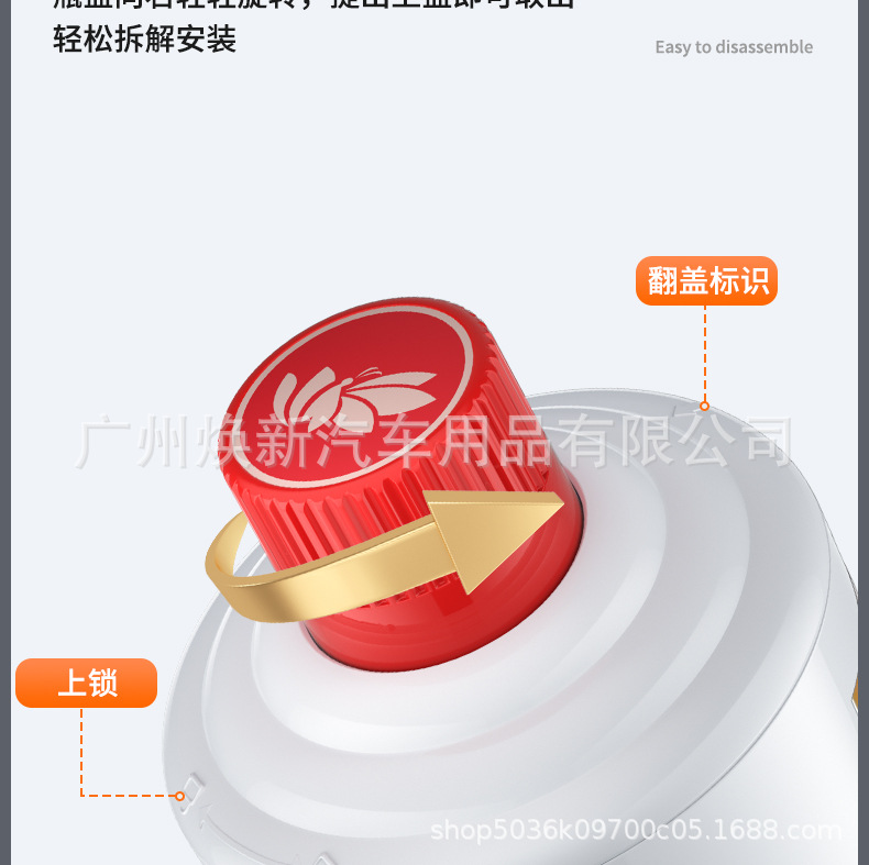 Anti-Odor Ashtray, Trendy Car Accessory for Men and Women, Creative Ashtray for Car Use, Maotai Wine Bottle Design