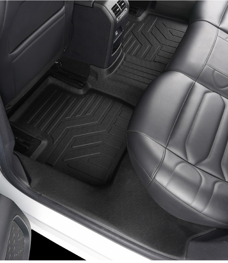 Specialized 21-25 Model Citroën Versailles C5X Full Surround Floor Mats with Decorative Trim and Threshold Protection Tpe Car Floor Mats