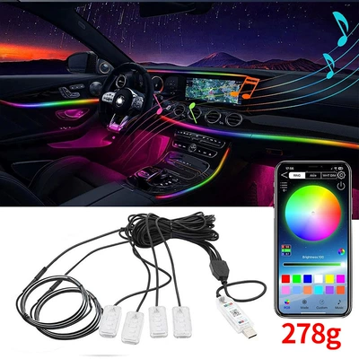 headlamp USB installation-free water – Other lights - one-to-six-35cm-11m-with-4-foot-lights-phantom-appremote-control