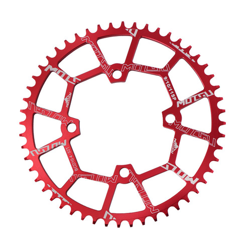 MOTUSV mountain bike positive and negative tooth chainring 104BCD single speed 40T42T44T46T48T50T52T tooth chainring