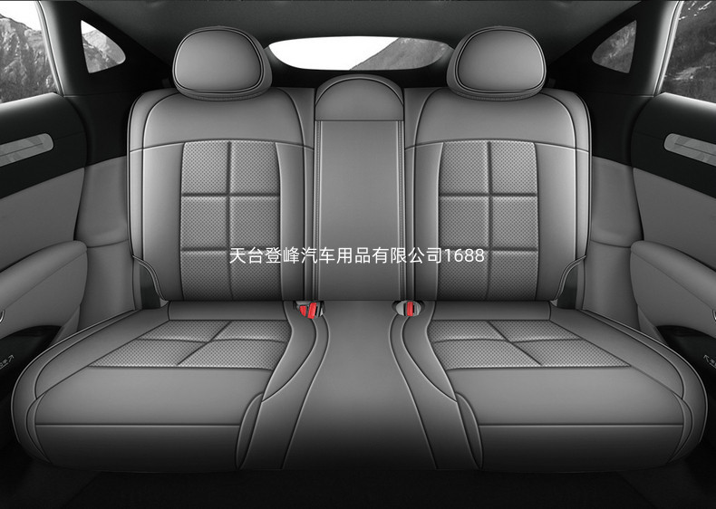 Car Seat Covers Suitable for Zhiji L6 Mg Im5, Full Surround Cushions, All-Season Full Leather Interior Accessories Seat Covers