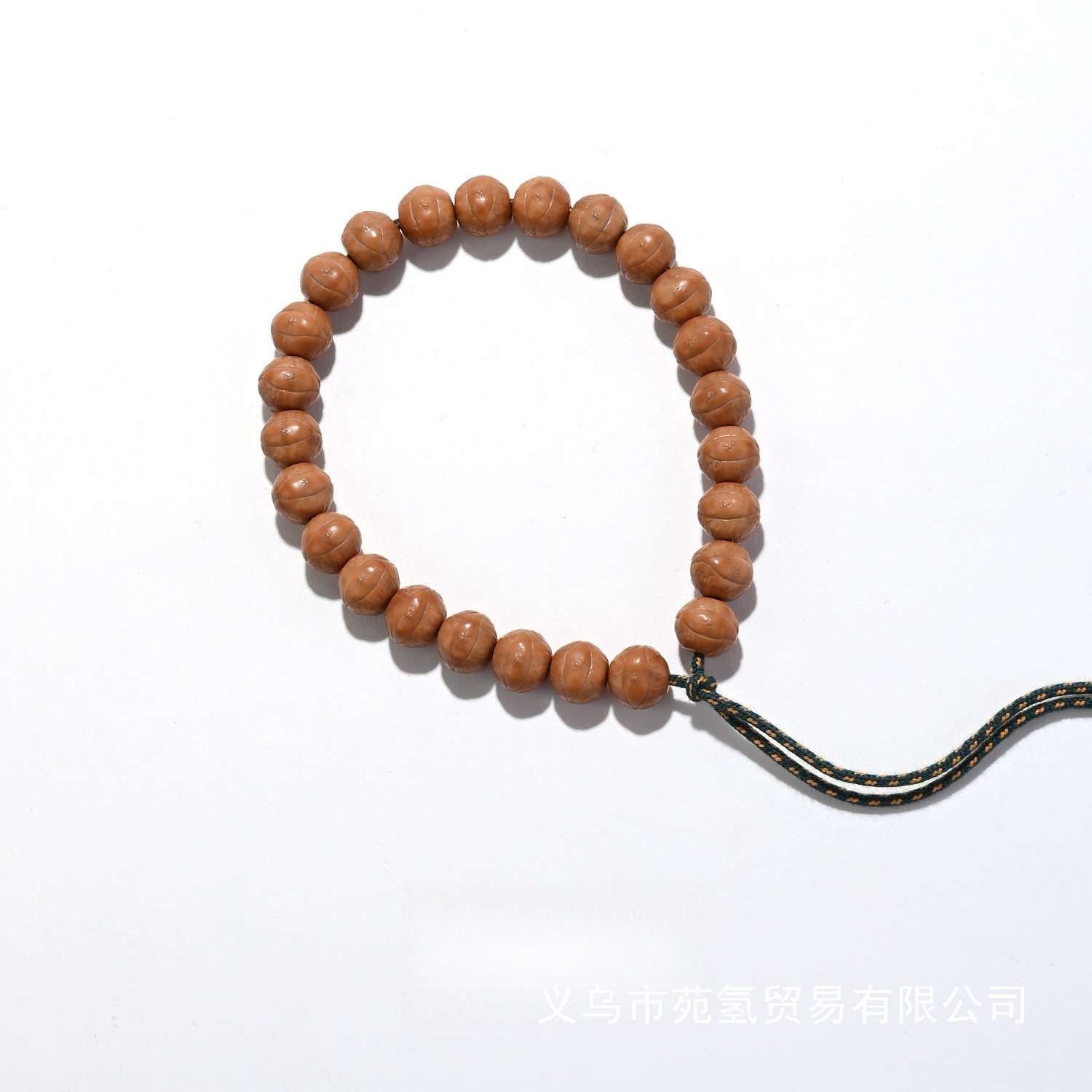 「猴头雕刻」大师级｜蟾宗凤眼陨石精抛精工菩提子佛珠手串  包邮