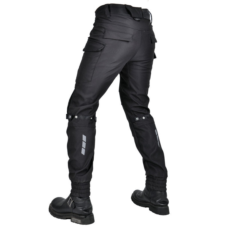 VOLERO motocicleta ciclismo pantalones impermeables a prueba de viento transpirable elástico cintura alta motocicleta anti-caída pantalones de silicona equipo de protección