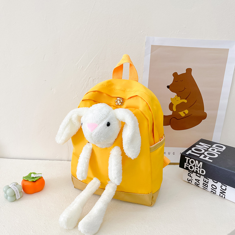 Bolso DE LOS NIÑOS 2022 primavera y verano nuevo conejo de dibujos animados muñeca mochila estudiante de la escuela primaria mochila niños y niñas lindo mochila
