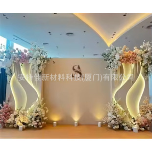 Event Decoration Background Wall Luxury Pvc Layout Props Shop Market Event Decorations Wedding Wedding Props