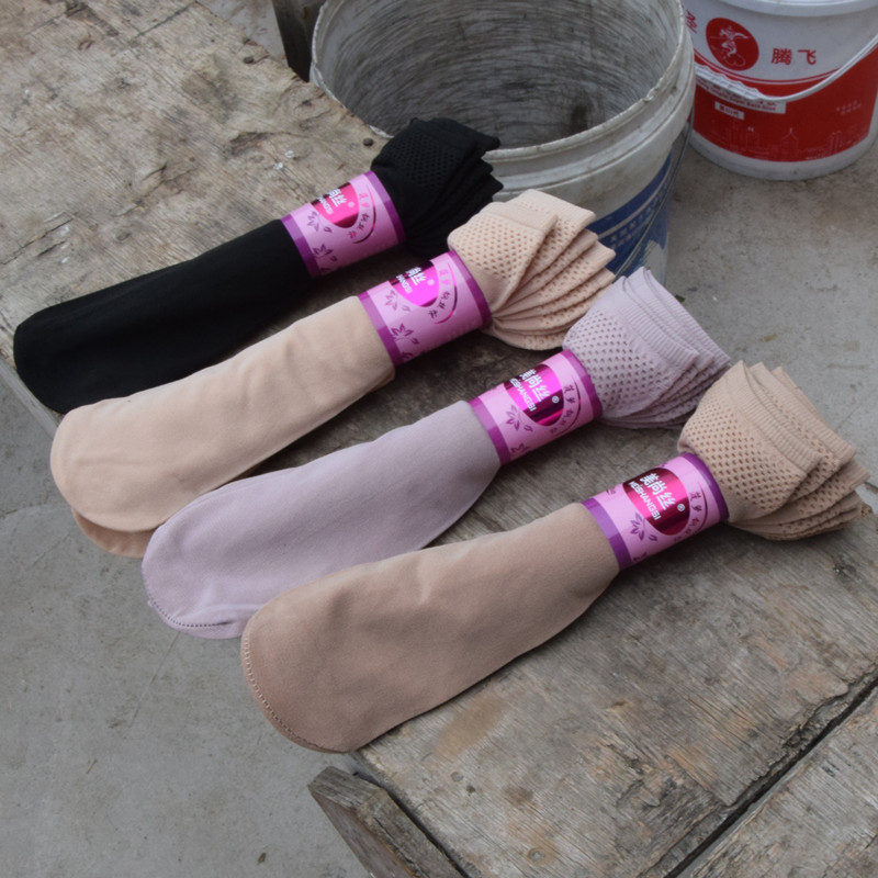 Pineapple Mouth Velvet Spring Women's Short Stockings Solid Color Thickened Stall Stockings Steel Socks Wholesale