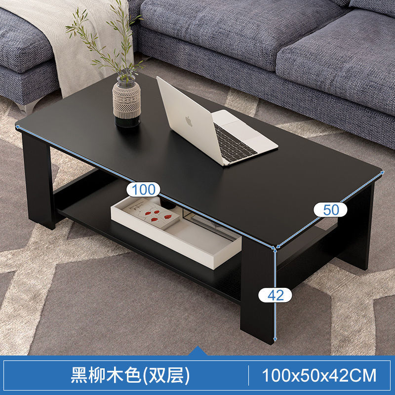 Mesa de té para el hogar, sala de estar, mesa de té simple, creativa moderna, tabla de piso, dormitorio de borde redondo, mesa de segundo piso