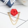 Classic brooch, cloth with tassels lapel pin, Korean style, wholesale