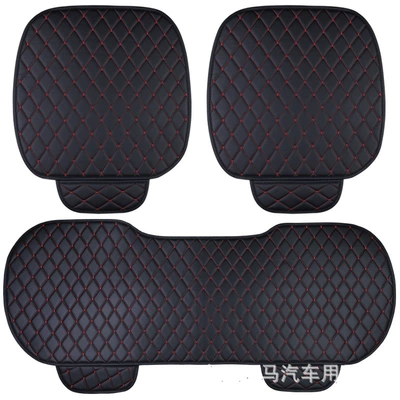 Seat cushion, seat cover: seasons universal leather three-piece