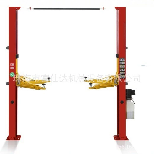 Заводская прямая продажа автомобильного шасси детектор ненормального шума специально для двухдверных ворот дракона 4 тонн красный подъемник