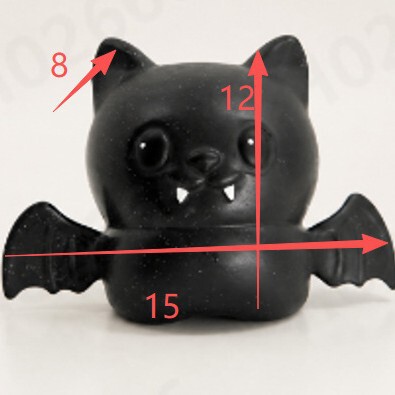 Cross-Border Amazon Halloween Bat Squishy Stress Relief Toy Bat Squishy Filled with Flour Stress Relief Cross-Border Amazon Halloween Bat Squishy Stress Relief Toy Bat Squishy Filled with Flour Stress Relief