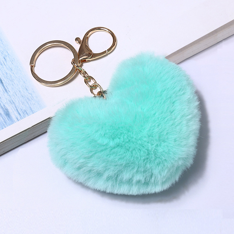 Nuevo Azul Aqua - Corazón de 8cm