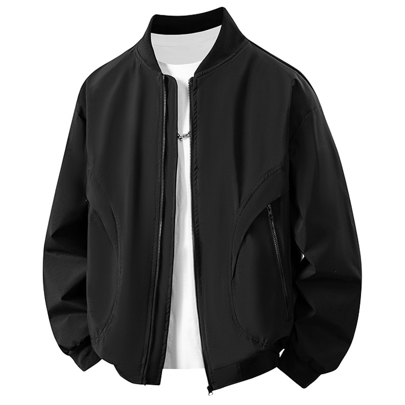 Chaqueta transfronteriza para hombres primavera y otoño estilo coreano delgado chaqueta de béisbol universal chaqueta de tamaño grande para hombres chaqueta de comercio exterior