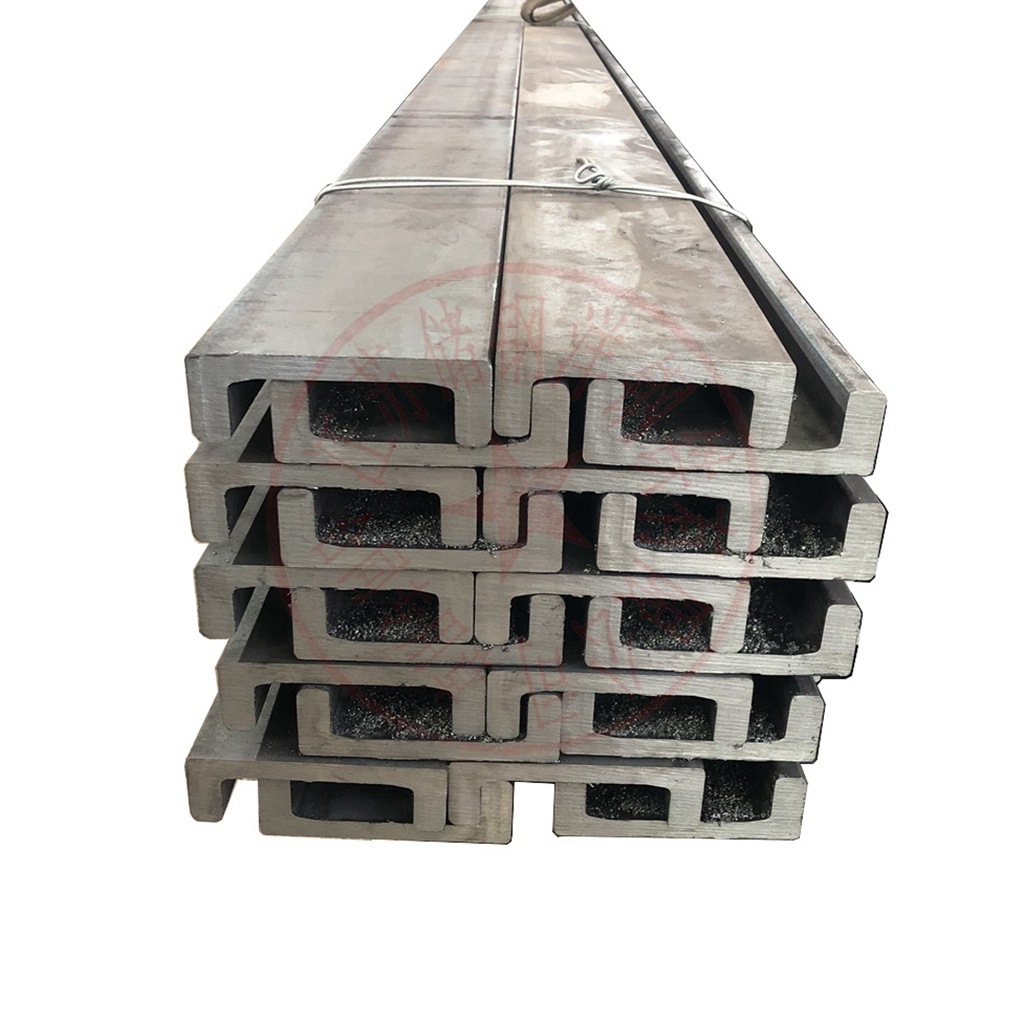 加厚叉车轨道槽钢 高强度机械滑道 20C叉车升降导轨槽钢 免费切割