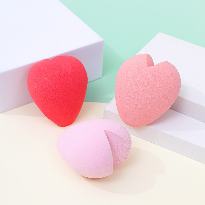 Fábrica personalizada de maquillaje huevo polvo de maquillaje suave no comer polvo no látex esponja de maquillaje huevo de maquillaje de color