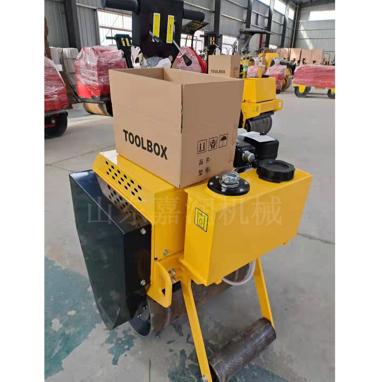 小型压路机 回填压实压路机 1吨2吨柴油压路机
