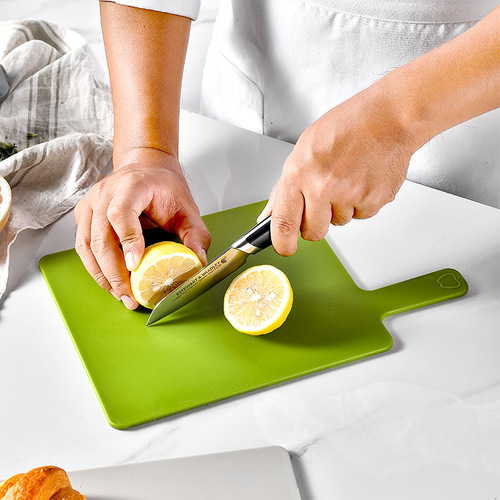 Kitchen tools creative 4-color classification plastic cutting board set PP multi-functional 4-piece set chopping board cutting board chopping board
