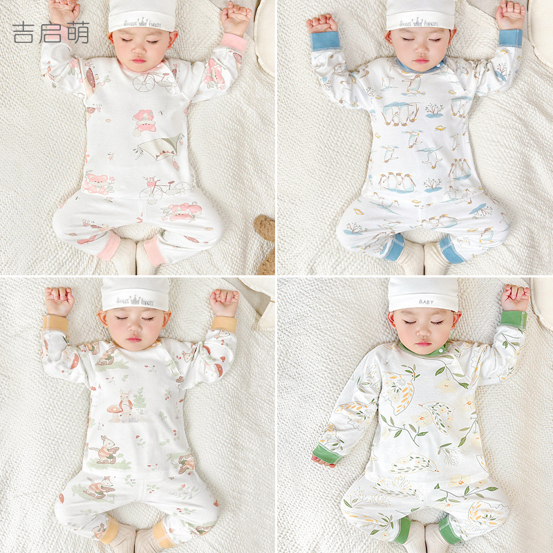 Primavera, otoño, invierno, pantalones para bebés, algodón caliente para niños, ropa de fondo, ropa interior para bebés