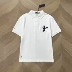 Correct Version In Stock High Quality RL 2025 New Embroidered Polo Short Sleeve T-Shirt Trendy Versatile Unisex T