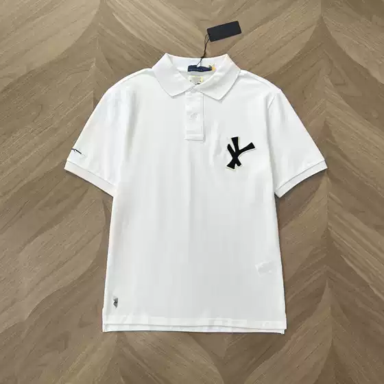 Correct Version In Stock High Quality RL 2025 New Embroidered Polo Short Sleeve T-Shirt Trendy Versatile Unisex T