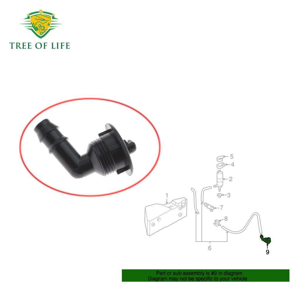 A0008600847 inyector de boquilla para Mercedes-Benz W463 Clase G limpiador de faro image 3