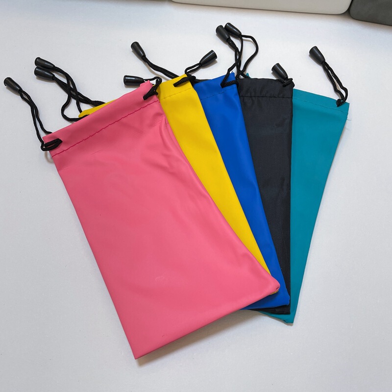 Glasses Cover Glasses Bag Sunglasses Cloth Bag Myopia Frame Portable Storage Bag Men's and Women's Sunglasses Carry-on Storage Bag