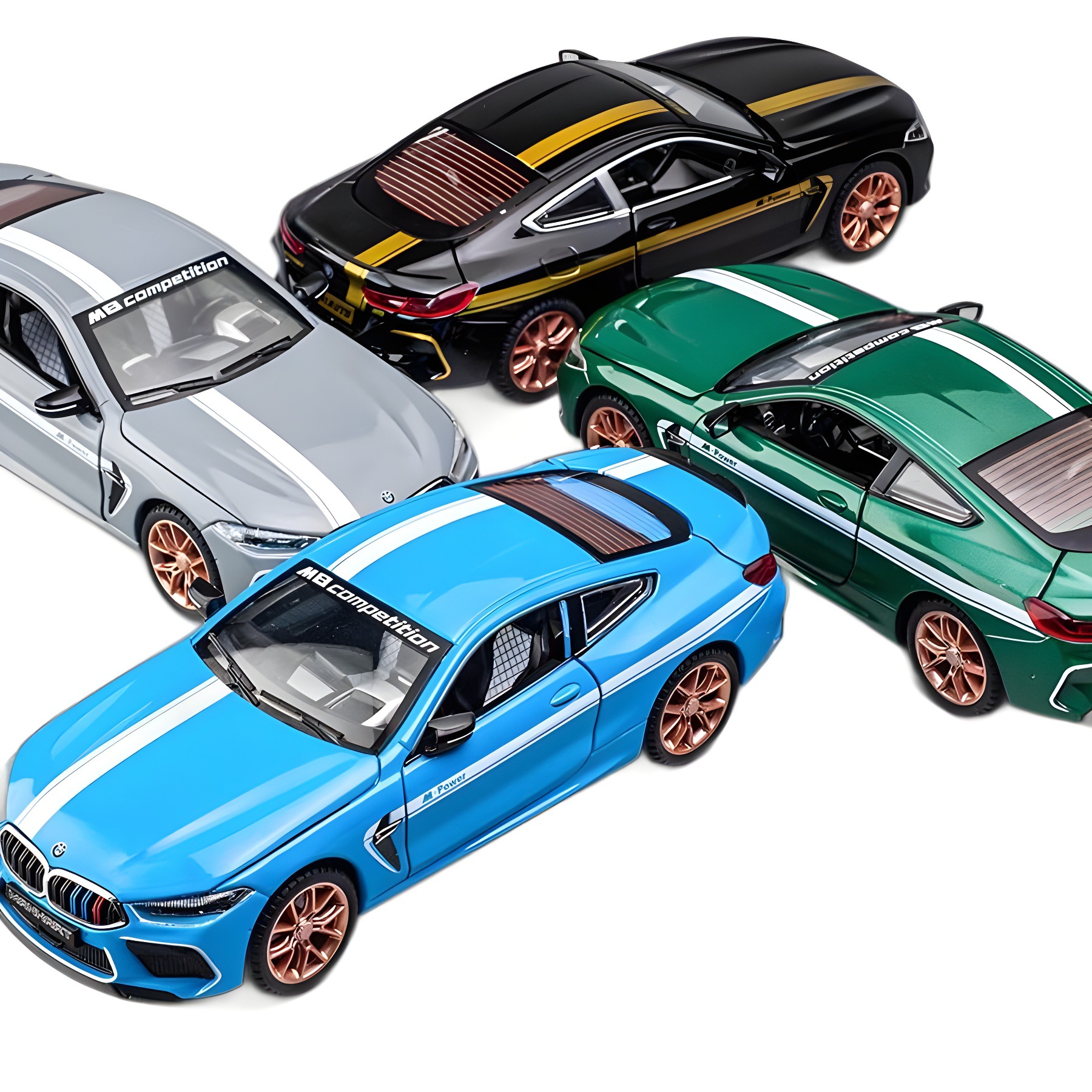 Coche deportivo de simulación Bao M8, modelo de coche de aleación, adorno, regalo para niños, juguete infantil, caja sorpresa, venta al por mayor Chenghai Ma