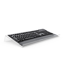 亚克力键盘架Z型透明桌面托盘键盘增高支架 透明游戏机械键盘托架