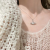 Classic design necklace, advanced small chain for key bag , light luxury style, high-quality style