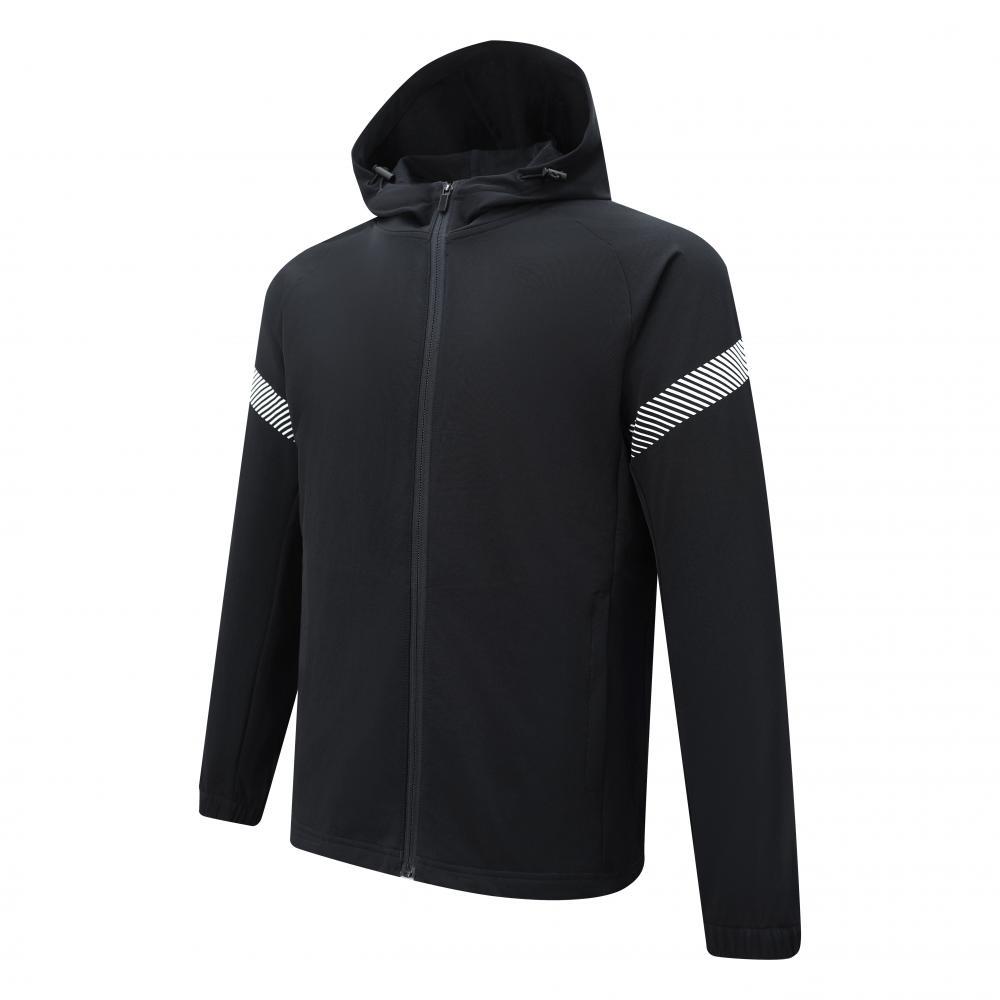 25 años de nuevo grupo de construcción de otoño y invierno ropa de trabajo chaqueta encapuchada chaqueta deportiva de moda casual impresión log