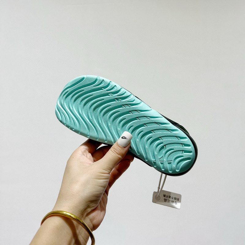 Putian children's shoes NK airplane wing children's sandals summer protective toe closed-toe Velcro beach shoes boys and girls clogs