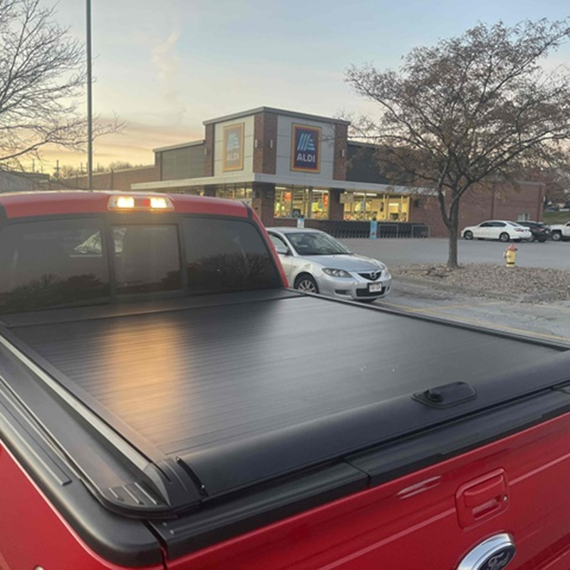 Cubierta trasera enrollable eléctrica para camionetas Ford Raptor F-150 Ranger Wildtrak XLT