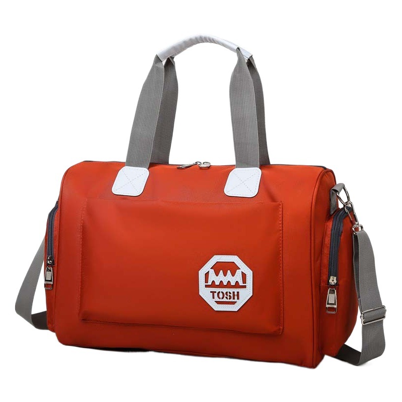 Korean style large capacity travel bag portable business trip clothing storage bag portable shoulder crossbody bag luggage bag Fitness Bag