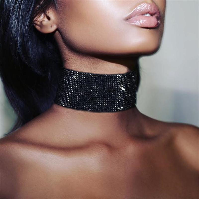 17g Weight Choker Classification INS Style Streetwear Geometric Metal Choker Wholesale