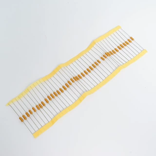 电阻保险丝2.4*7 T1A黄色电阻式保险丝电源适配器慢熔保险丝管