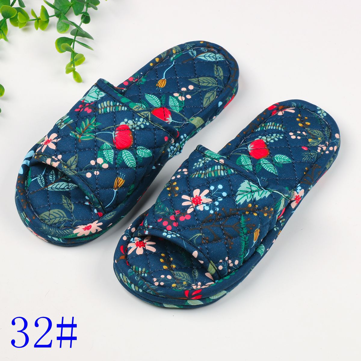 삼겹 꽃무늬 원단 여성용 32호