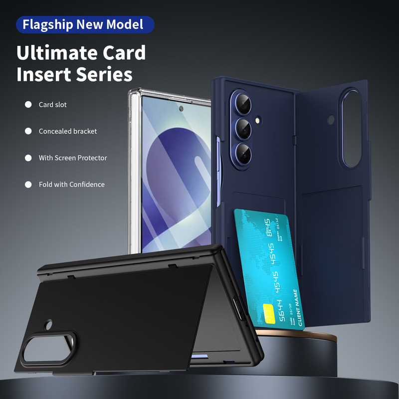 Suitable for Samsung Trifold Phone Case Fold 20% off with Foldable Stand, Invisible Card Slot, Integrated Case and Film Protection Suitable for Samsung Trifold Phone Case Fold 20% off with Foldable Stand, Invisible Card Slot, Integrated Case and Film Protection