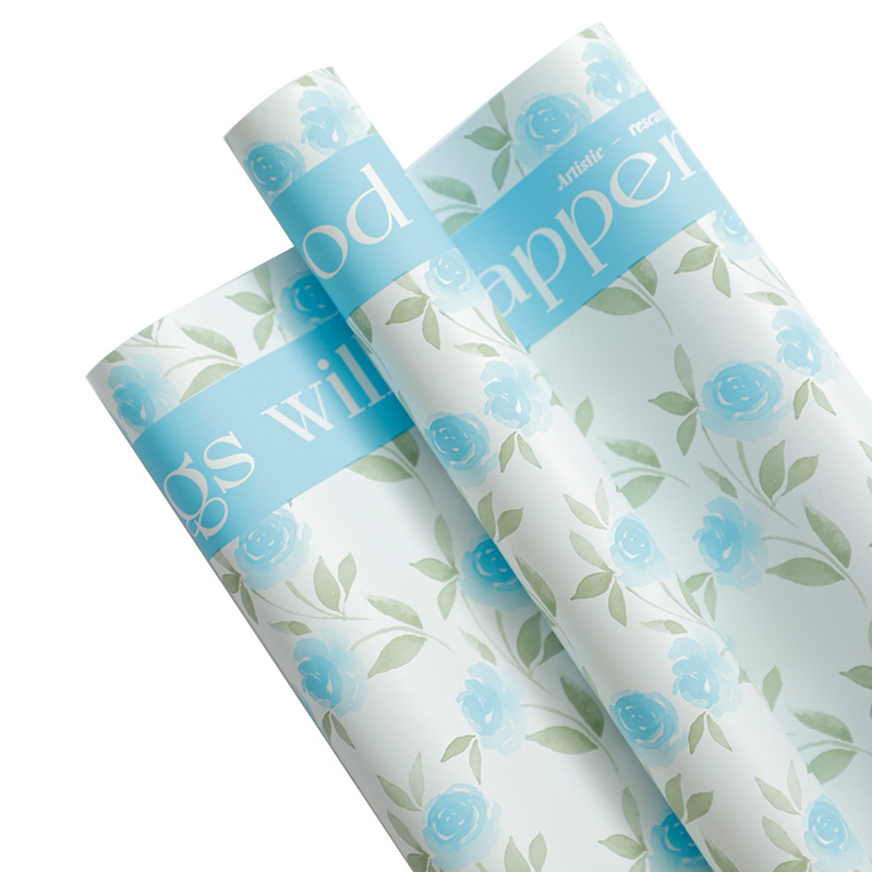 Huaxi Rose Garden flor de embalaje de papel de comercio exterior transfronterizo ramo de flores regalo diy florista flor de paquete de flores image 6